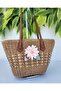 Women's Shoulder Bag with Work Flower Detail, Suitable for Daily Use - 2