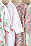 100% Organic Cotton Red/White Strawberry Pattern Embroidered 4-Piece Sleeping Bag Set Aly01458 - 2