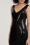 Crystal Bead Fringed Special Design Evening Dress - 7