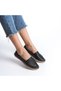 Genuine Leather Women's Espadrilles Narrow Fit, Leather Espadrilles with Jute Braided Sole, Black Genuine Leather Espadrilles