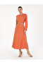 Light Coral A-Line Woven Dress 50283650-Vr247 - 3