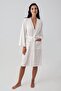 Women's Long Sleeve Stretchy Viscous Short Dressing Gown