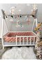 500 cm 4-Piece Knitted Protection Model New Generation Plush Fabric (for 90X190 Montessori Bed) - 2