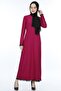 Straight Sleeve Lace Hijab Dress
