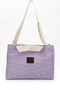 Women's Waterproof Large Size Beach and Shopping Bag Zippered Shoulder Clutch Bag - 2