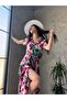 Long Polo Neck Buttoned Dress - 6