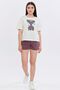 Cotton Short Sleeve Printed Women's Summer Pajama Set with Shorts - 5