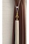 Curtain Accessory Polyester Vase Elegant Model Tasseled Bracket Cornice Mounting Kit 1 Piece - 2