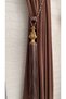 Curtain Accessory Polyester Vase Shah Model Tasseled Bracket Cornice Mounting Kit 1 Piece