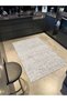 Gray Dotted Decorative Carpet and Washable Carpet Miravip9620 - 2