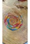 Flower Garden Rainbow Color Anklet and Bracelet Set - 3