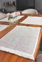 Lace Runner Pad Set Cotton 35x50 4 Pieces - 2