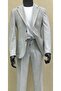 Suit Slim Fit Casual Sports Jacket Trousers Gray