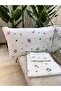 Patterned Double 100% Cotton Non-Elastic Bed Sheet And Pillowcase Set - 5