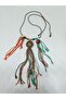 Ethnic Design Tasseled Authentic Bohemian Necklace No:9 - 3