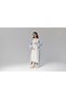 Women's Gray Design Summer 100% Cotton Maternity Maternity Dressing Gown Nightgown Set of 2 - 6