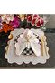 Pink and marbled pink detailed Placemat, 6 pieces, made of stain-resistant fabric. - 6