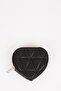 Women's Heart Shaped Coin Purse C7540Axns - 3