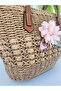 Women's Shoulder Bag with Work Flower Detail, Suitable for Daily Use - 3