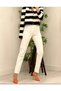 High Waist Skinny Leg - Cotton Mom Slim Jeans - 2