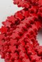 18Pcs Star Coral Red Crimp Natural Stone - Necklace & Bracelet Accessory - 2