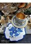 Femme En Bleu Cocktail and Coffee Side Serving Napkin 1 Piece - 7