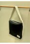 Woven Canvas Zippered Bag That Can Be Used as a Shoulder Bag or Backpack - Black - 5