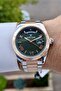 Men's Watch with Adjustable Band with Dial Green Rose Gray Color Calendar Dkgnct1211 - 3