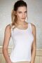 Daily Thick Strap Hollowed Out U-Neck Women's Cotton Undershirt New Season - 2
