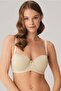 Women's Skin Underwire Daily Unsupported Padded Strapless Bra 3346
