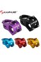 LUNJE MTB Stem 31.8x45mm High-strength Short Handlebar Stem Aluminum Alloy Bicycle Bridge Racing ... - 2