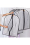 5 Pieces Dustproof Clothing Covers Peva Transparent Coat Protector Wardrobe Anti-Low Temperature Foldable... - 3