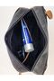 Men's Camel Canvas Waterproof Shaving Organizer Personal Care Travel Daily Bag - 6