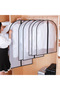 5 Pieces Dustproof Clothing Covers Peva Transparent Coat Protector Wardrobe Anti-Low Temperature Foldable... - 2