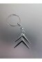 Citroen C-elysee Keychain Metal 3d Metal Car Keychain - Chrome Plated Auto Keychain