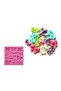 16 Mini Miniature Ribbon Bow - Silicone Mold, Scented Stone and Soap Plaster Candle, Single Mold K-471 - 3