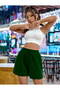 Women's Short Straight Shorts - Comfortable Design - 2