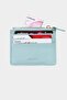 3603 Genuine Leather Coin Compartment Zippered Women's Men's Wallet Card Holder Mint - 5
