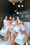 فستان وصيفة العروس مطبوع من Team Bride مكون من 9 قطع - 2