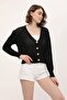 Women's Openwork Knitwear Cardigan - 3