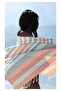 Unisex Colorful Patterned Organic Cotton Beach Towel - 3