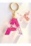 Gift Keyring Letter a Silvery - 2