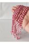 Red and White 10-Piece Lucky Bracelet Gift Set