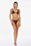 Beach Clothing - Low-cut Ring Detailed Women's Bikini Set - 5