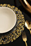 Lale 6-Piece Supla Set Gold-Transparent Color, Luxury Hard Plastic Supla Set - 3