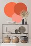 Multicolored Bohemian Circle Wall Sticker - 3