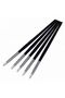 Pastry Sugar Dough Cake Brush Set 5 Pieces Food Coloring Brush Epoxy Hobby Brush Set Silicone Tip Brush