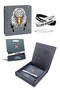 Original 2-Piece Silicone Good Day Bad Day Bracelet with Eagle Print and Gift Wooden Box