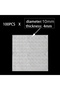 100 Pcs Soft Silicone Rubber Anti-Slip Bumper Feet Pads Damper Buffer Cabinet Bumpers Silicone Pads