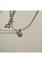 Harf Detaylı Choker Kolye